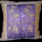 Tulips and Poppies Pillow